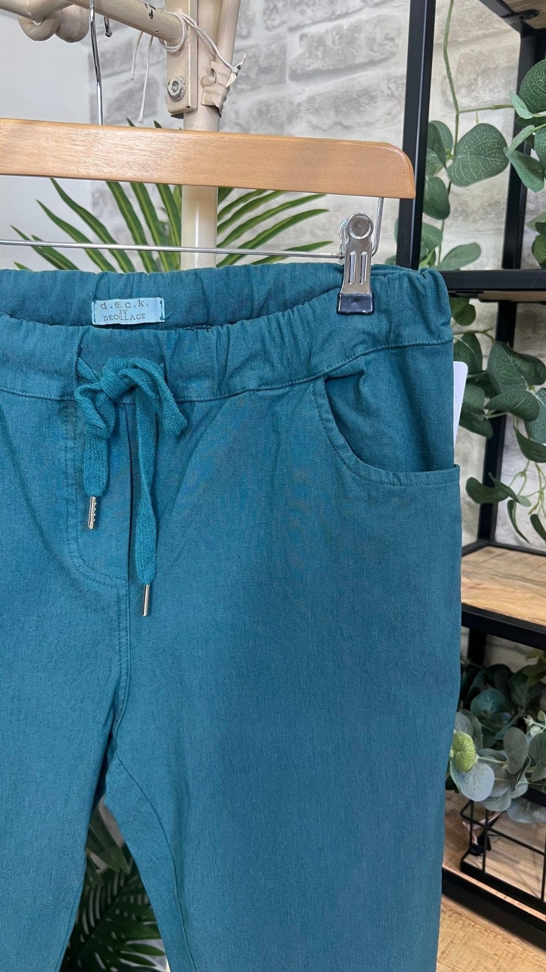 Deck By Decollage Drawstring Trousers - Crabtree Cottage
