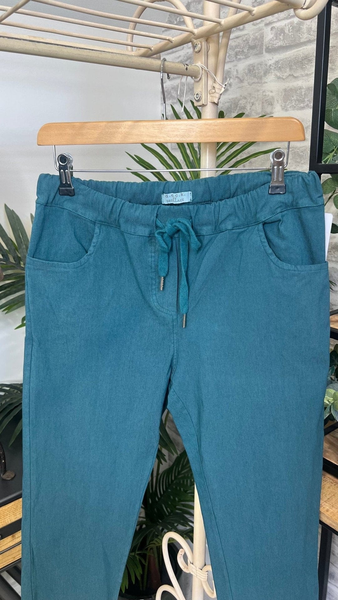 Deck By Decollage Drawstring Trousers - Crabtree Cottage
