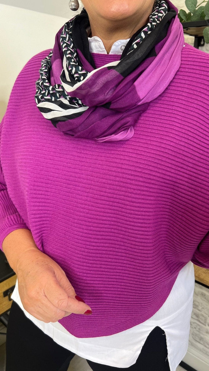 Deck By Decollage Ribbed Scope Jumper - Crabtree Cottage