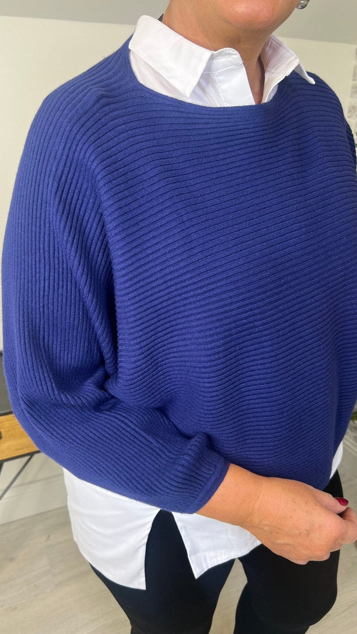 Deck By Decollage Ribbed Scope Jumper - Crabtree Cottage