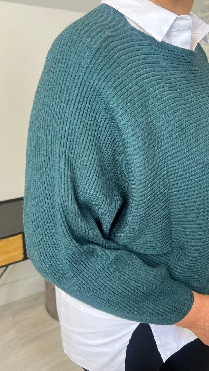 Deck By Decollage Ribbed Scope Jumper - Crabtree Cottage