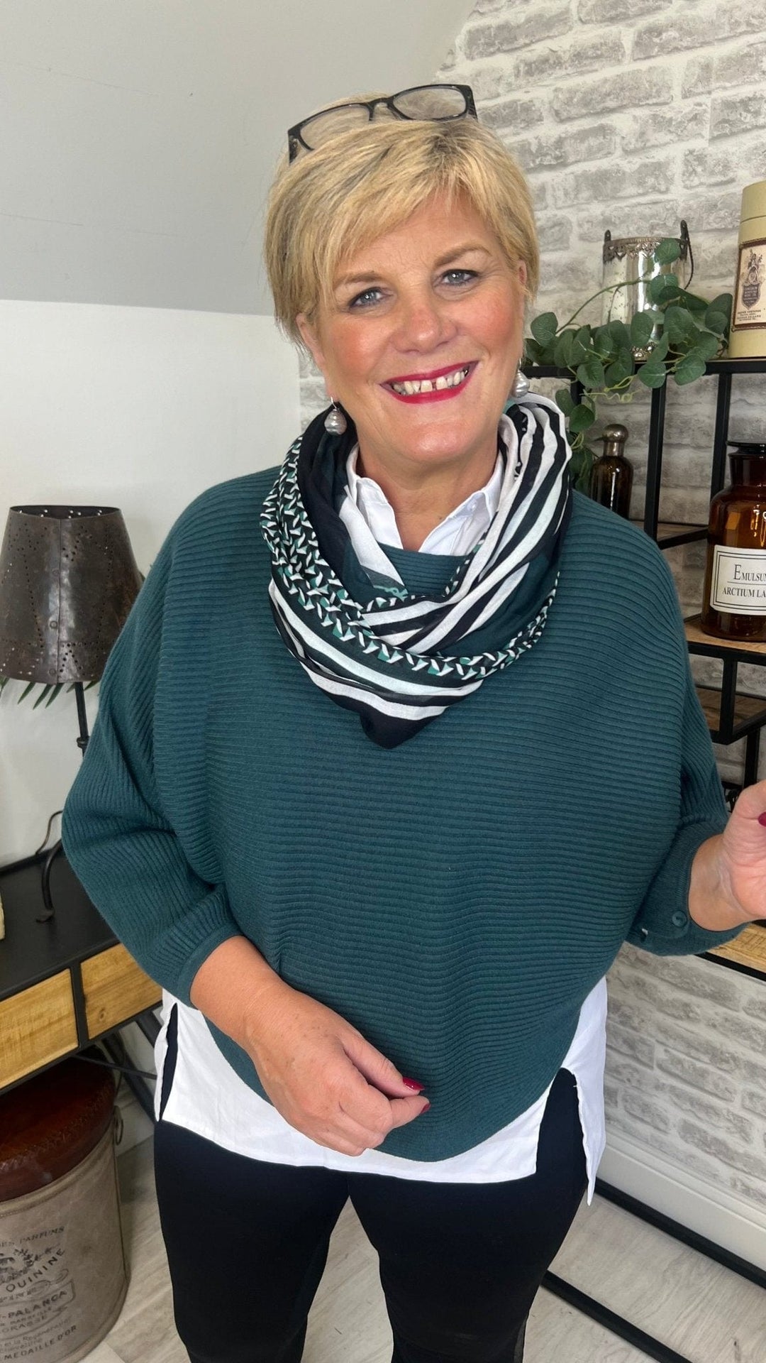 Deck By Decollage Ribbed Scope Jumper - Crabtree Cottage