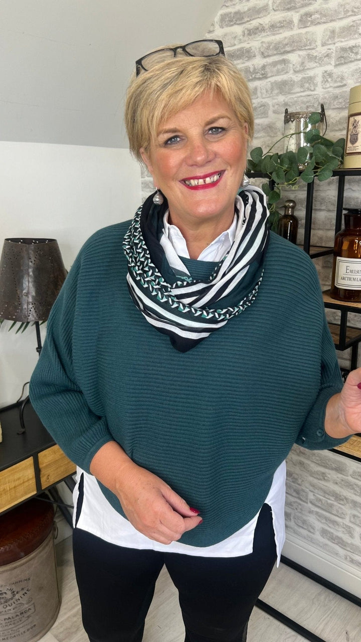 Deck By Decollage Ribbed Scope Jumper - Crabtree Cottage