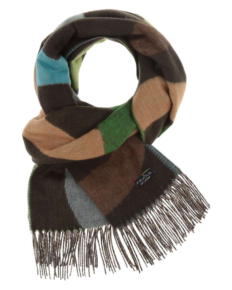Fraas Circles Scarf In Cyber Multi