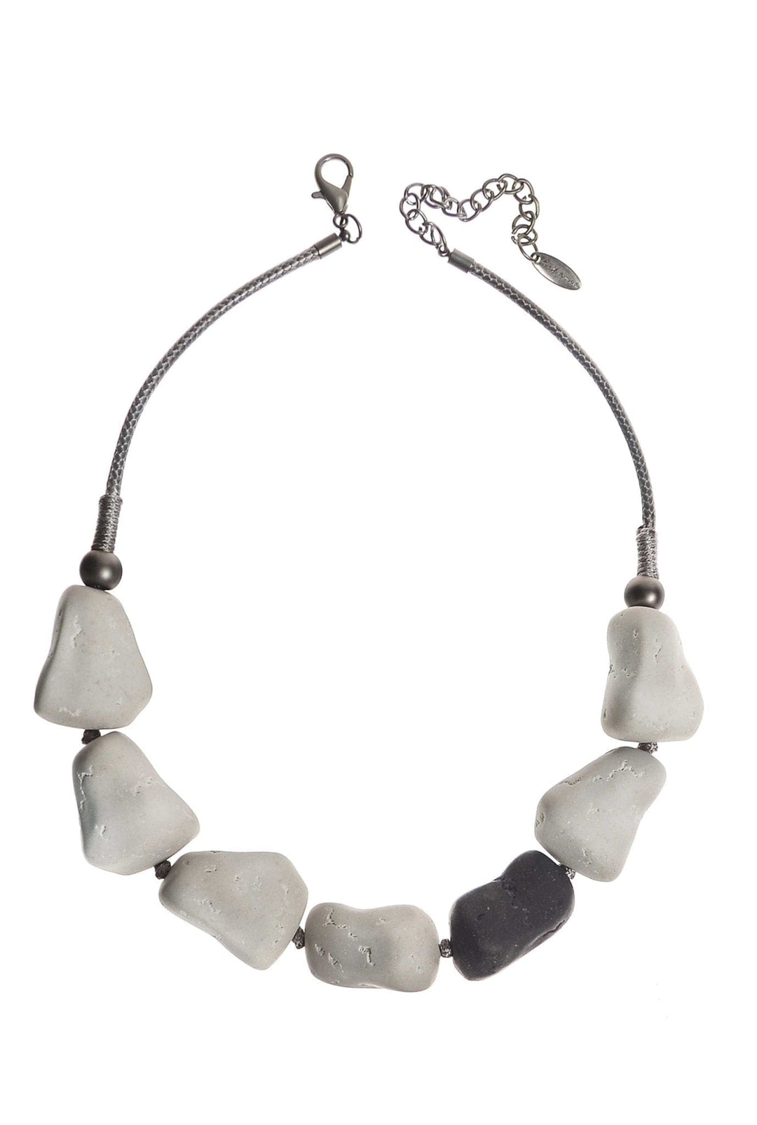 Hot Tomato Rock the look Necklace In Multi Stone - Crabtree Cottage