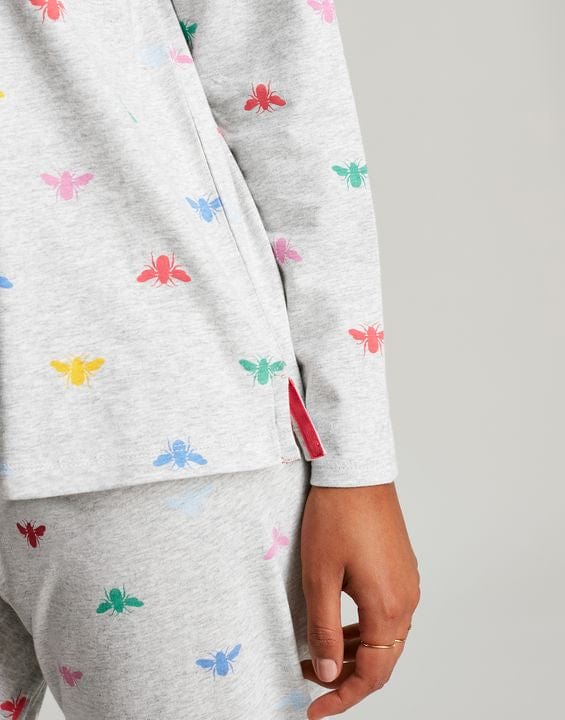 Joules Dreamley Long Sleeve Jersey Pyjama Set - Crabtree Cottage