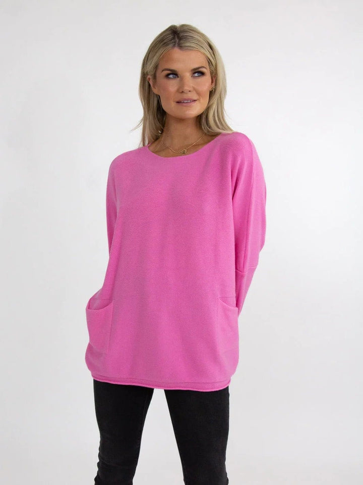 Kate & Pippa Roma Pocket Knit Jumper - Crabtree Cottage