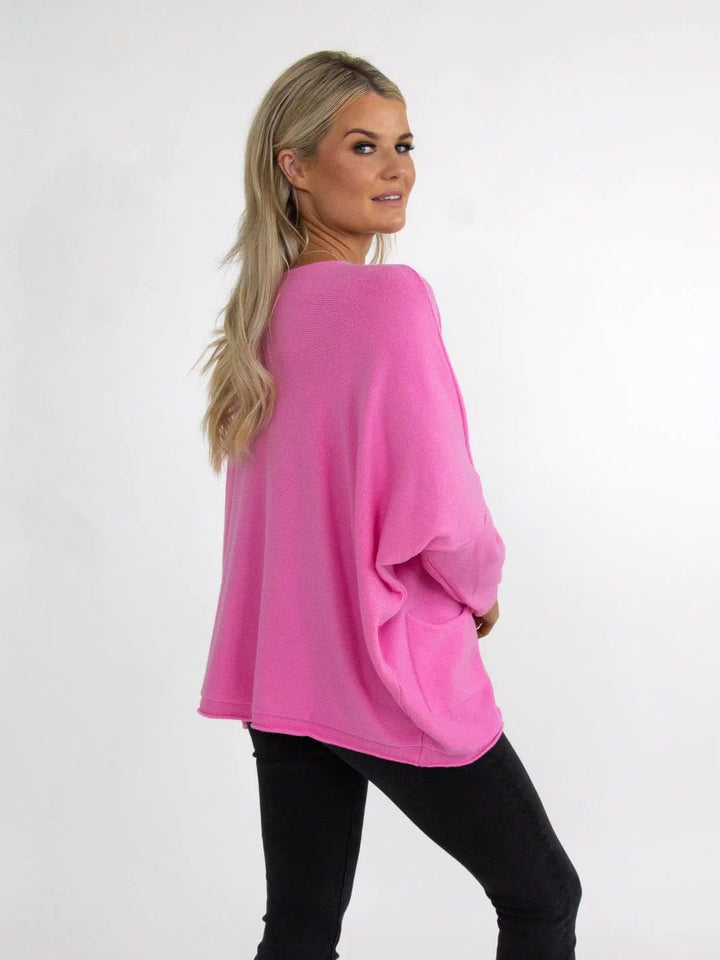 Kate & Pippa Roma Pocket Knit Jumper - Crabtree Cottage