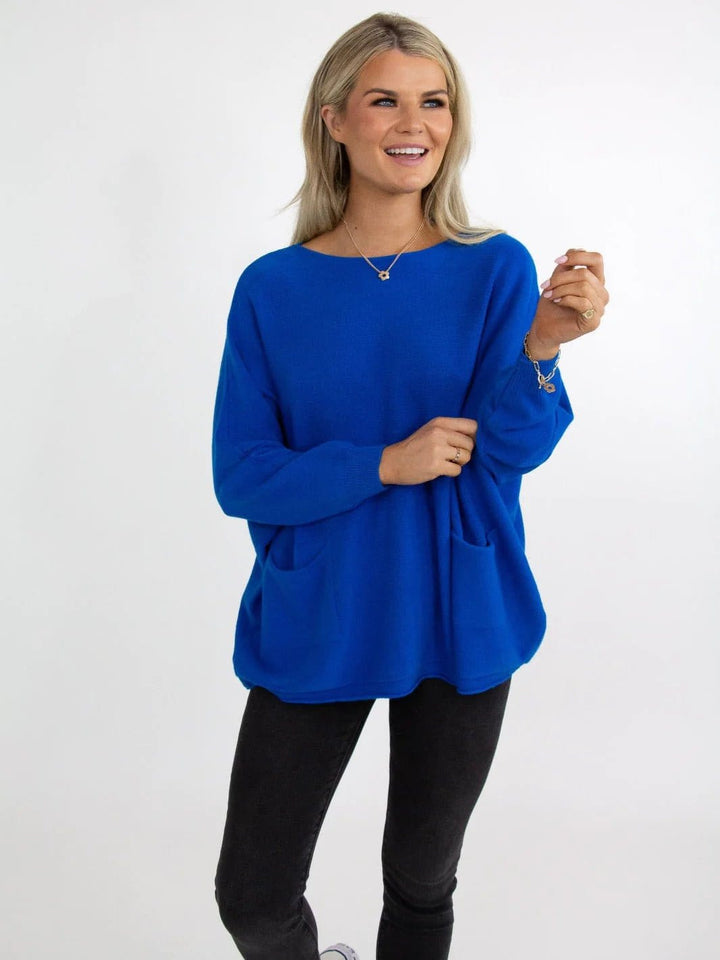Kate & Pippa Roma Pocket Knit Jumper - Crabtree Cottage