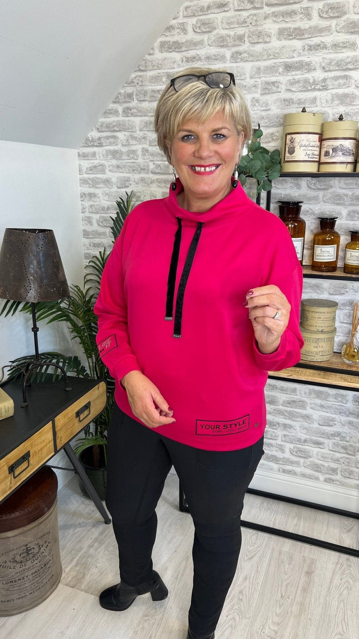Monari Sweatshirt With Toggles - Crabtree Cottage