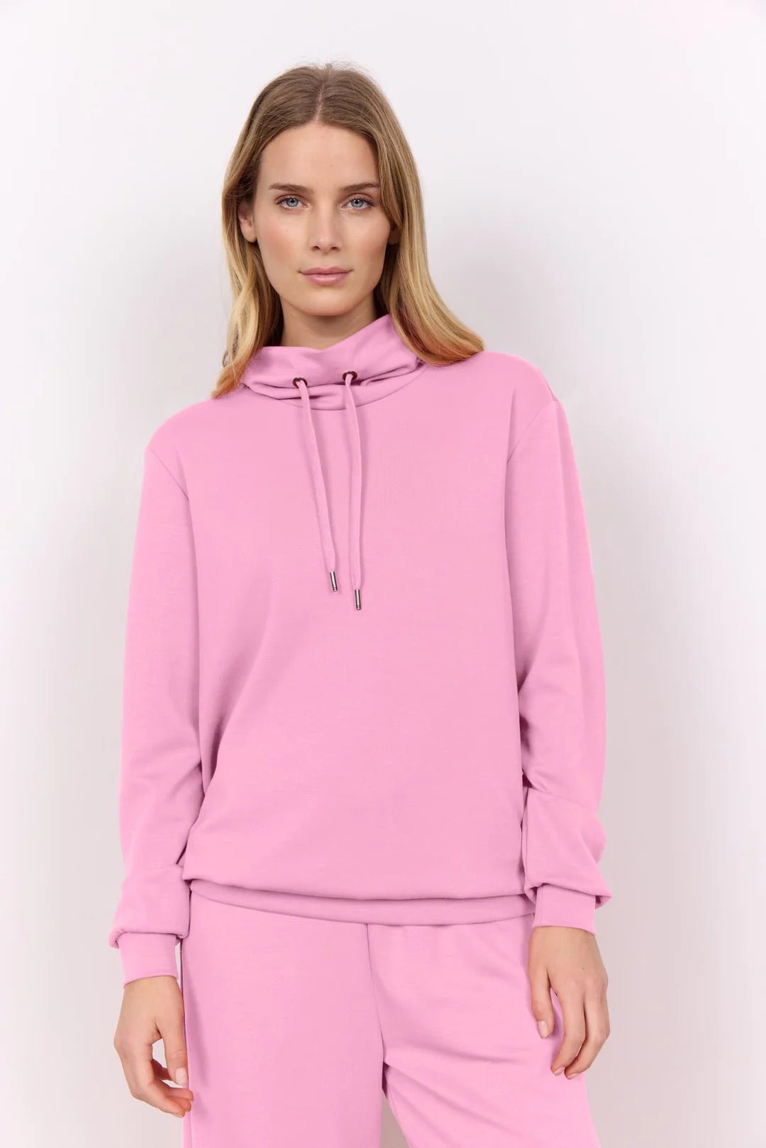 Soya Concept Banu Sweatshirt In Light Pink - Crabtree Cottage