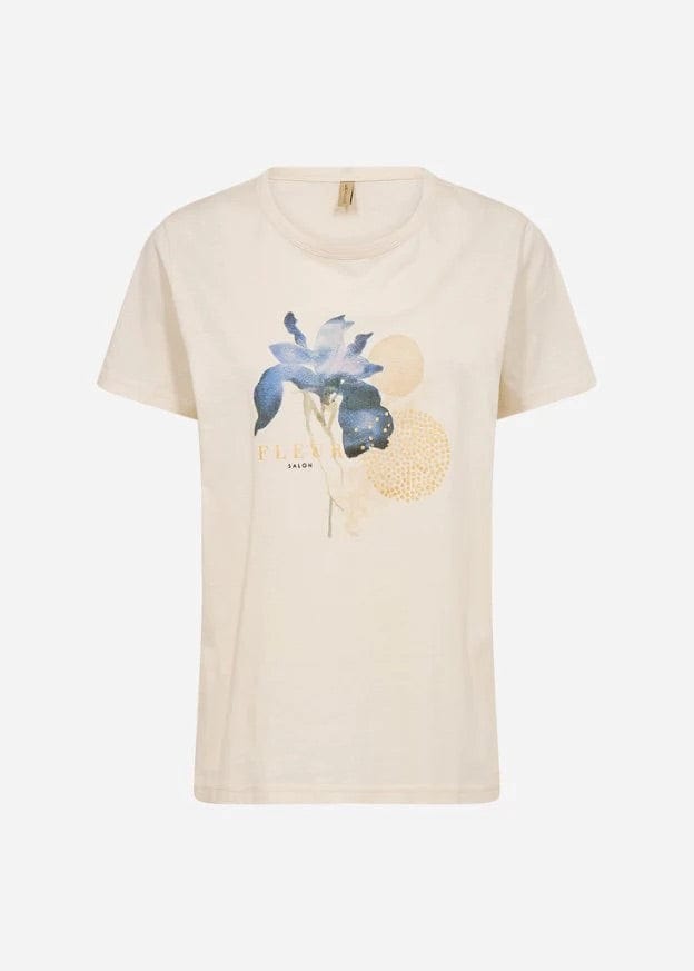 Soya Concept Derby T-Shirt In Blue - Crabtree Cottage