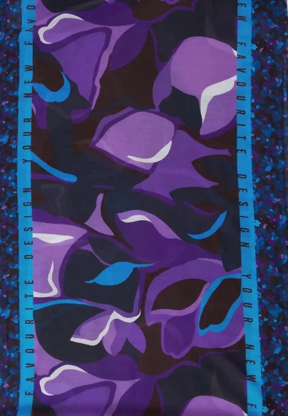 Street One Loop Snood In Purple Multi - Crabtree Cottage