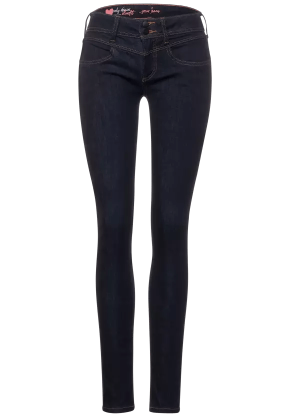 Street One York High waisted Dark Denim Jeans - Crabtree Cottage